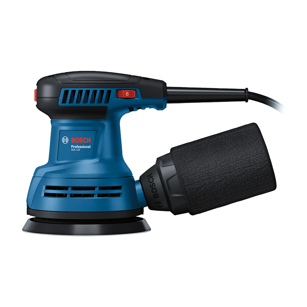 Lixadeira Roto Orbital 280W 220V com Coletor de Po GEX 125 Bosch 76422_0